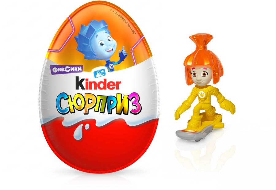 Kinder Сюрприз Фиксики