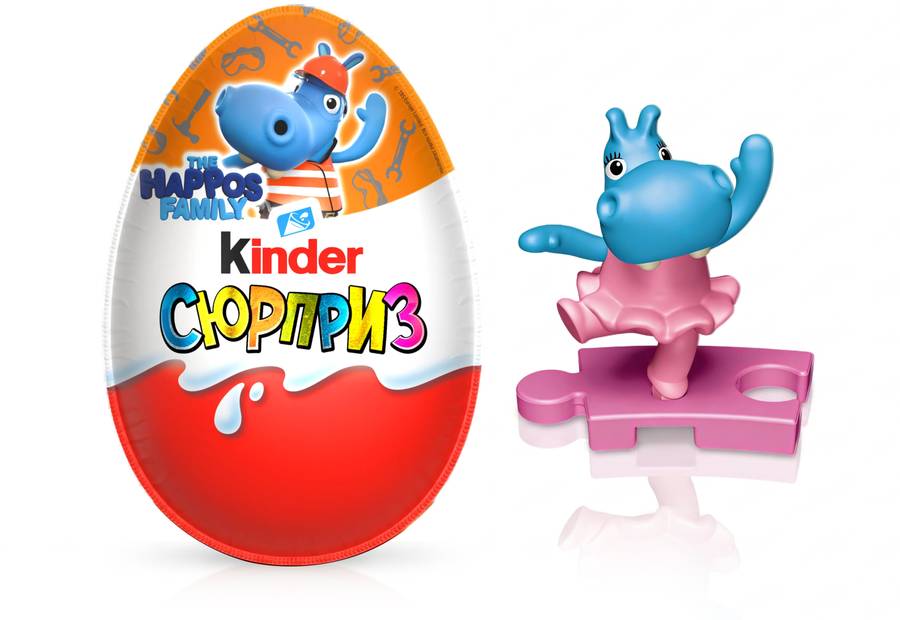 Kinder Сюрприз Бегемоты